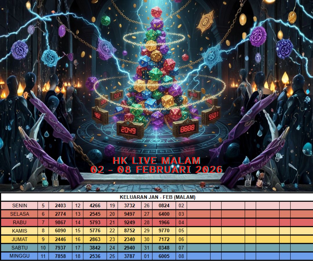 HK LIVE MALAM 02 - 08 FEBRUARI 2026